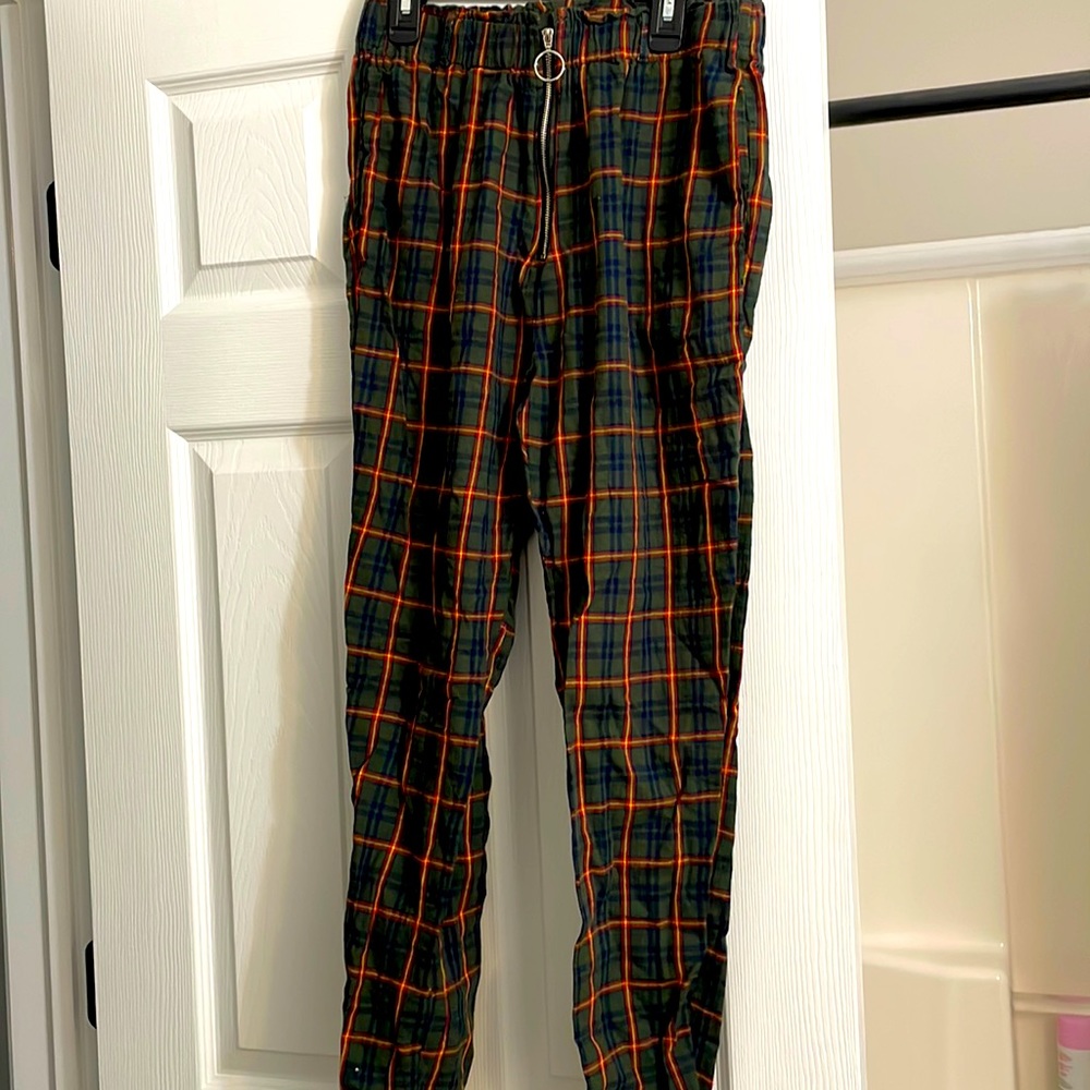 Plaid pants